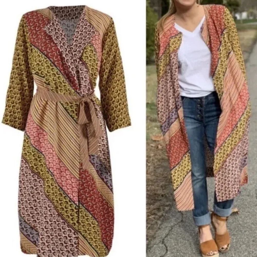 Cabi Poet Multiple Color Jacket Duster Jacket